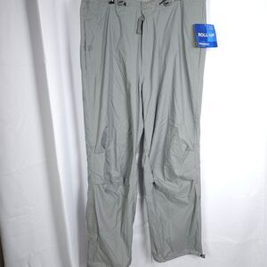 NWT‎ VTG Canyon River Blues Gray Roll‑Up Cargo Pants XL 38x31.5
